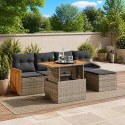 Perfect 6 Piece Garden Sofa Set for Outdoor Relaxation