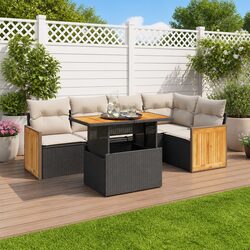 Ideal 6 Piece Garden Sofa Set for Your Outdoor Areas