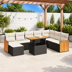 Practical 9-Piece Sofa Set for Any Outdoor Setting
