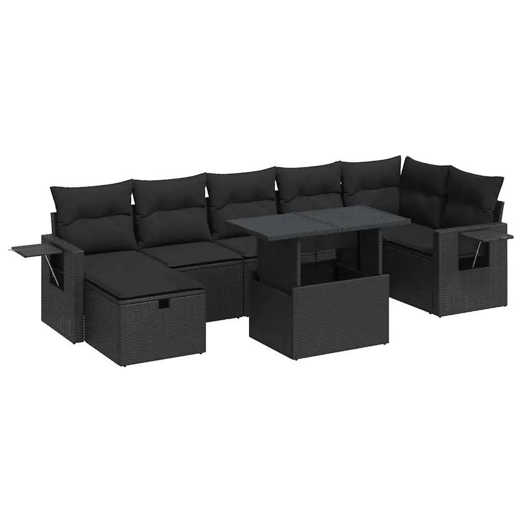 Outdoor 8-Piece Sofa Set with Storage