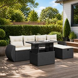 Practical 6 Piece Garden Sofa Set for Every Patio