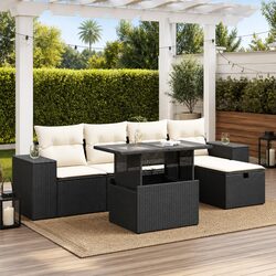 Practical 6-Piece Garden Sofa Set for Your Outdoor Space