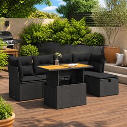 Versatile 6-Piece Sofa Set for Your Patio or Backyard