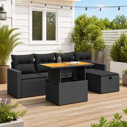 Versatile 6-Piece Outdoor Sofa Set for All Your Needs
