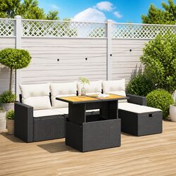 Practical 6 Piece Garden Sofa Set for Any Patio