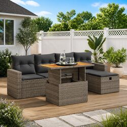 Practical 6-Piece Sofa Set for Your Outdoor Areas