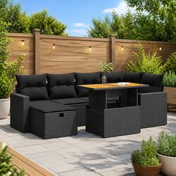 Practical 8-Piece Garden Sofa Set for Outdoor Use