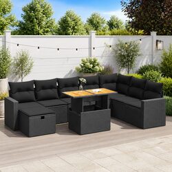 Versatile 9-Piece Outdoor Sofa Set for Your Patio