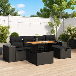 Practical 6 Piece Sofa Set Perfect for Outdoor Use
