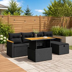 Practical 6 Piece Sofa Set for Your Outdoor Needs