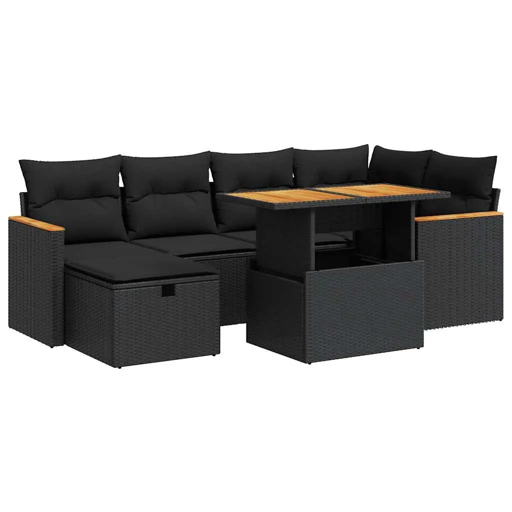 8 Piece Garden Sofa Set for Outdoor Use