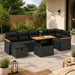 Versatile 5-Piece Garden Sofa Set for Various Outdoor Uses