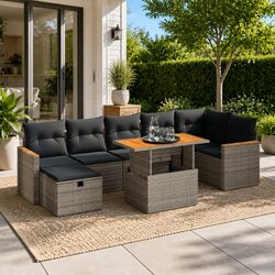 Practical 5 Piece Garden Sofa Set for Any Outdoor Setting