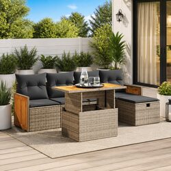 6-Piece Outdoor Sofa Set - Perfect for Your Garden