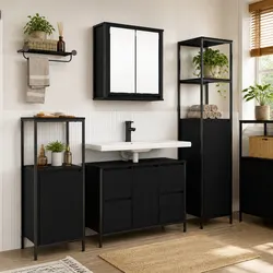 Functional 3-Piece Bathroom Vanity Unit for Your Space