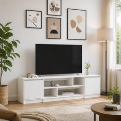 Functional TV Cabinet for Bedroom or Living Room Use