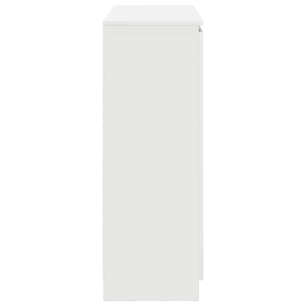 White Sideboard with Ample Storage Space