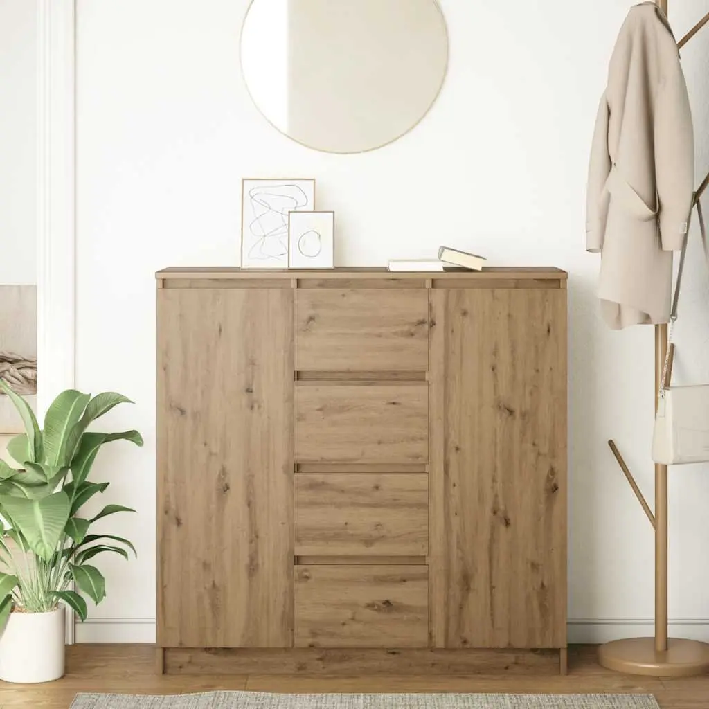 Brown Sideboard for Living and Dining Spaces