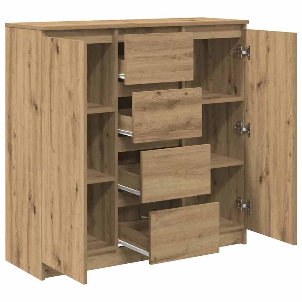 Brown Sideboard for Living and Dining Spaces