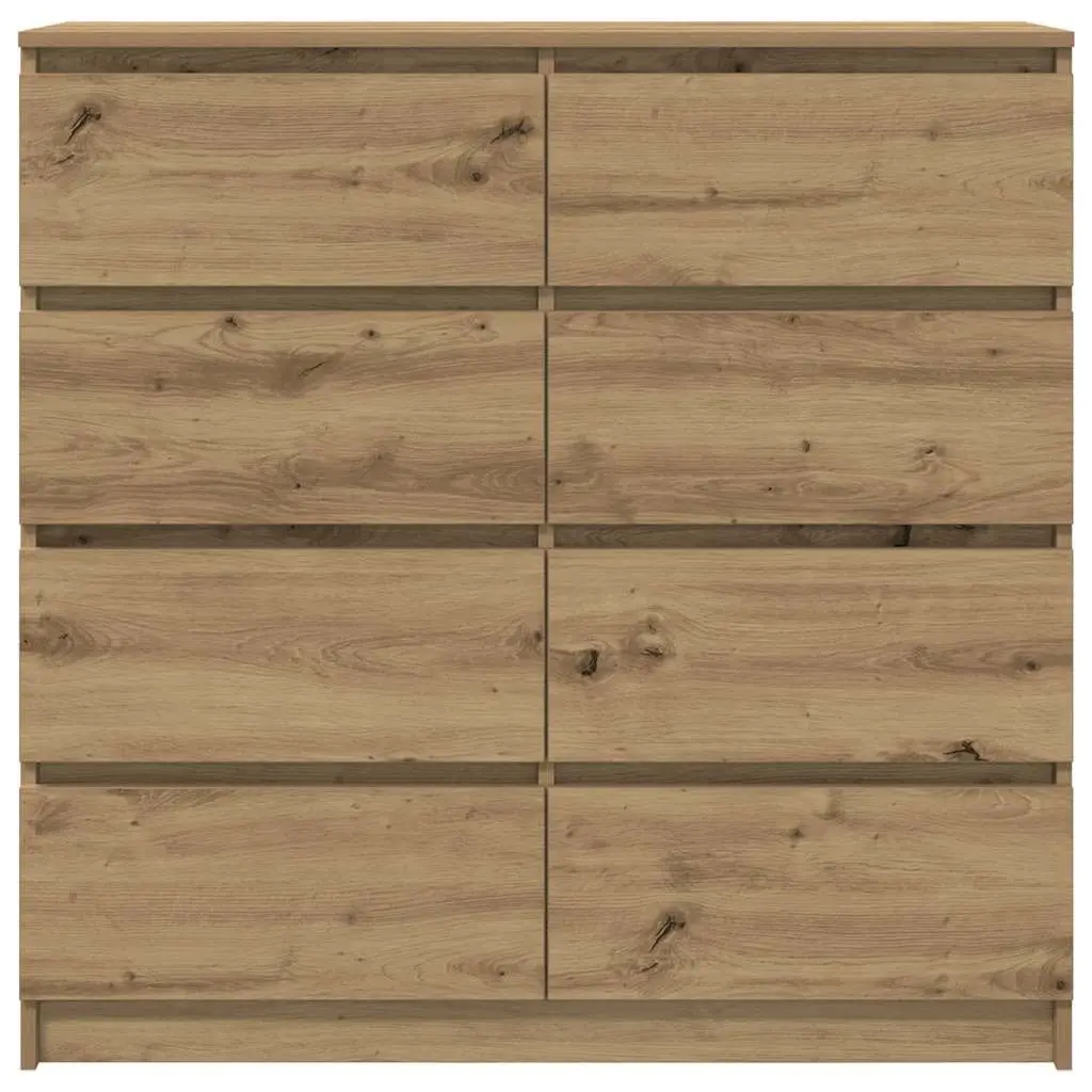 Sideboard Engineered Wood Brown 100x35x99cm