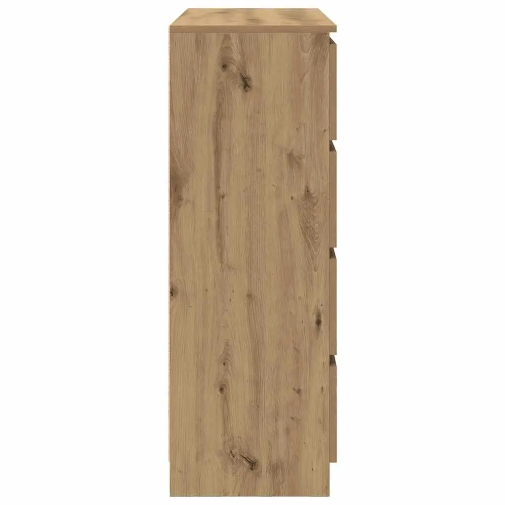 Sideboard Engineered Wood Brown 100x35x99cm