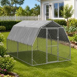 Practical 2.5x4x2.25m Chicken Run for Your Home
