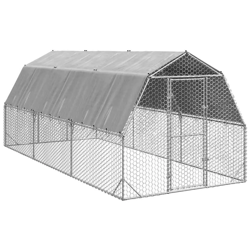 2.5x6x2.25m Chicken Run for Home Use