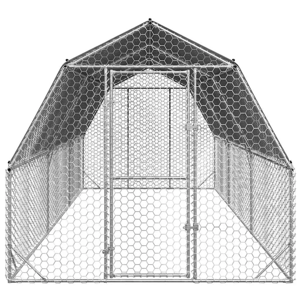 2.5x6x2.25m Chicken Run for Home Use