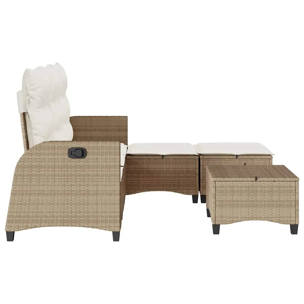 L-Shaped Garden Sofa Set for Outdoor Comfort