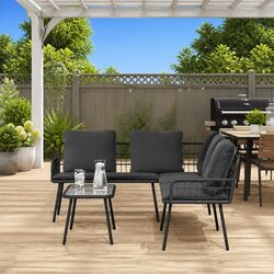 Practical 2-Piece Garden Sofa Set for Versatile Use
