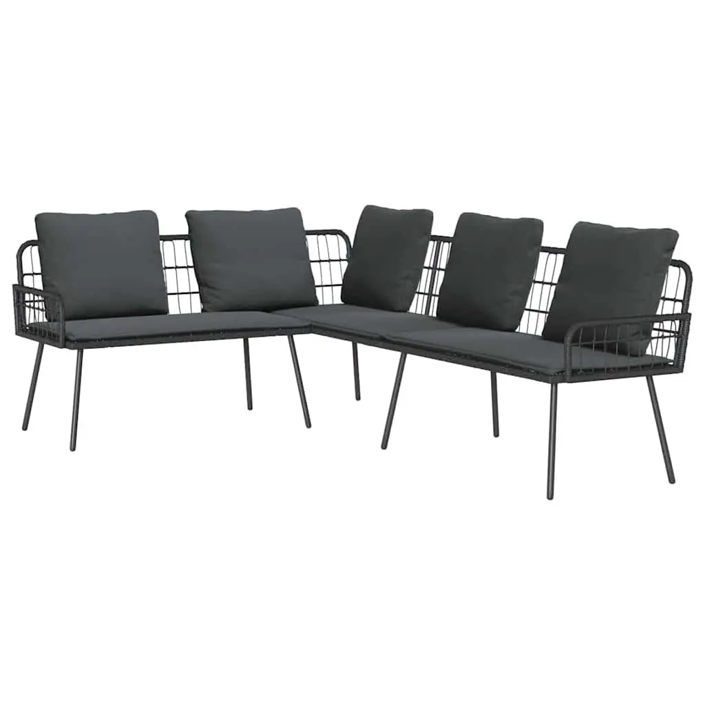 2-Piece Garden Sofa Set for Outdoor Use
