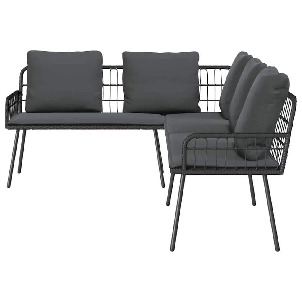2-Piece Garden Sofa Set for Outdoor Use