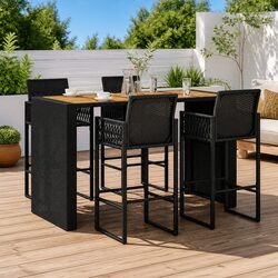Versatile Outdoor Bar Set for Garden and Patio Use