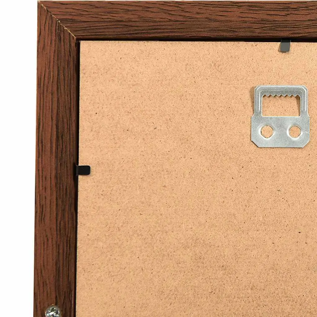 Collage Photo Frame 10 Piece Set 13x18cm Wall Gallery Display Dark Brown