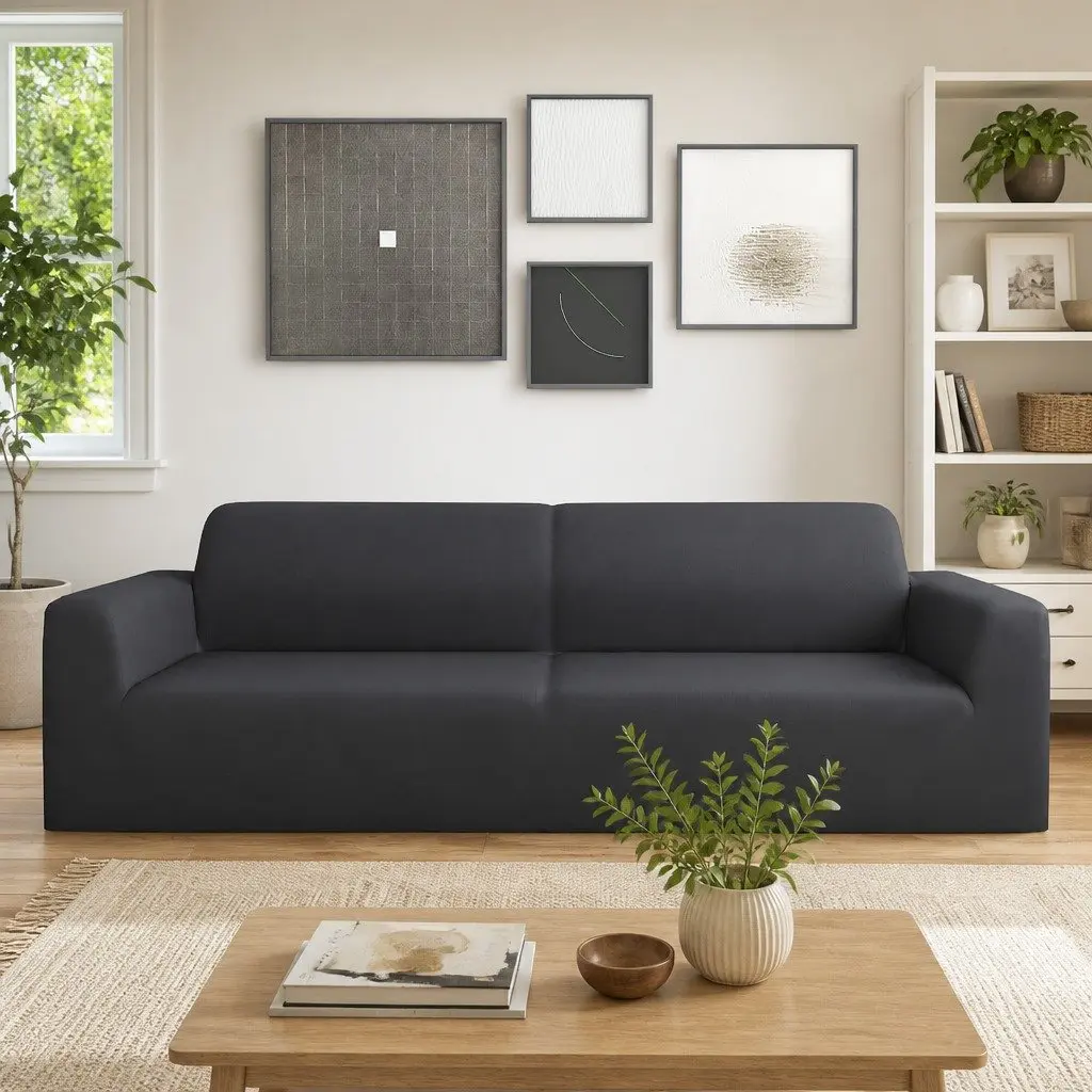 3-Seater Sofa Slipcover in Anthracite