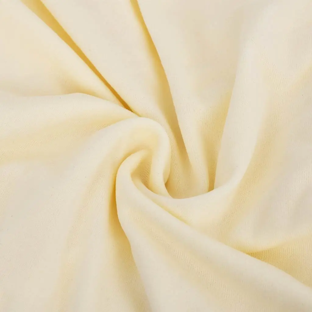 2-Seater Slipcover Polyester Jersey Cream