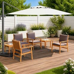 Ideal 6-Piece Outdoor Sofa Set for Your Home
