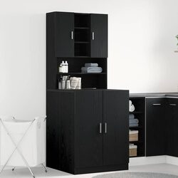 Practical Black Oak Storage Solution for Home Use