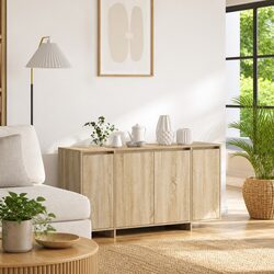 Functional Sonoma Oak Sideboard for Modern Living Spaces