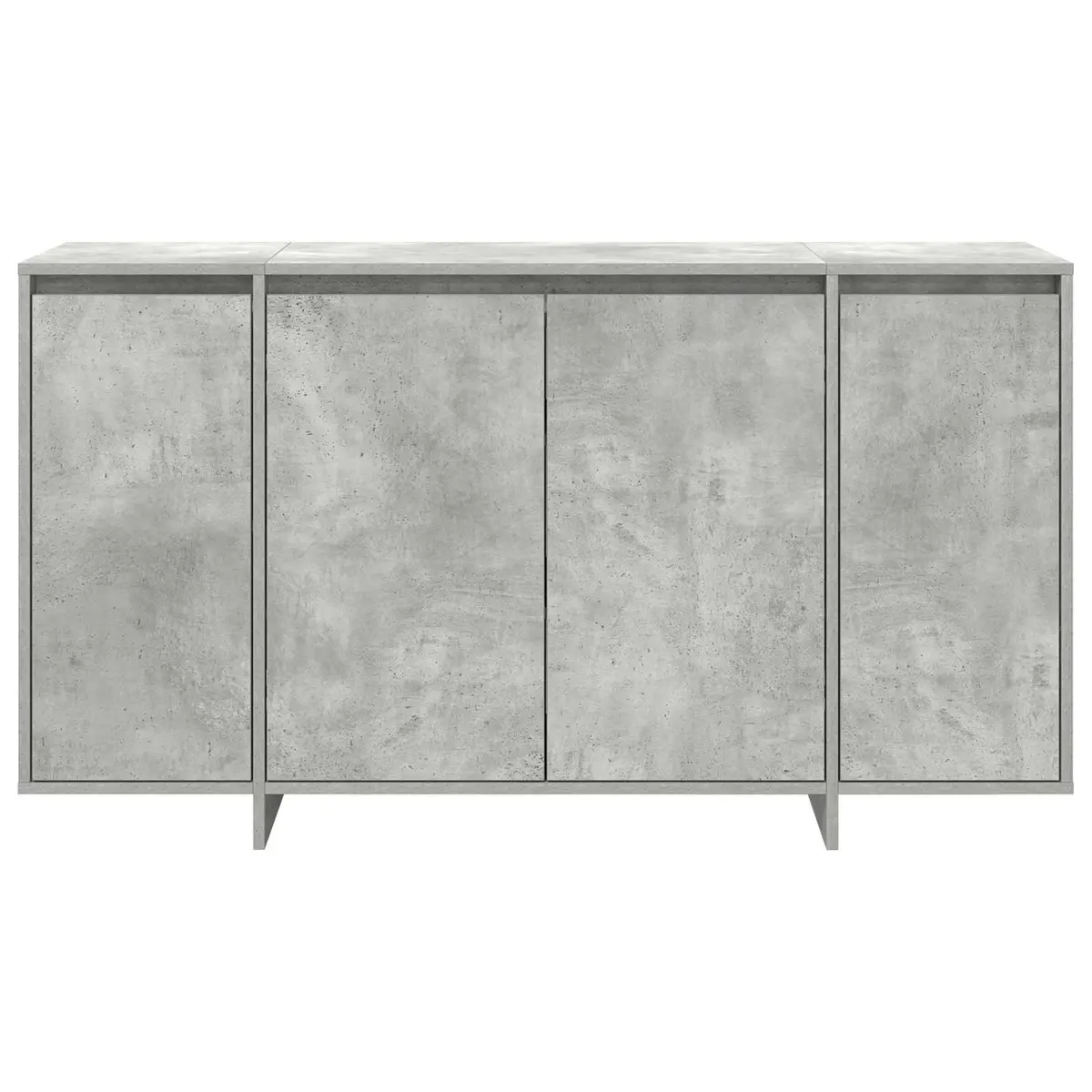 Grey Storage Cabinet for Dining and Living Areas