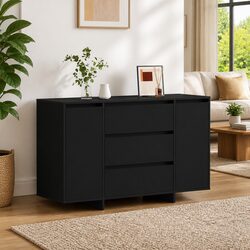 Functional Black Sideboard with Ample Storage Solution