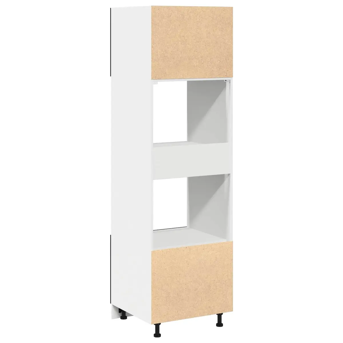 Hanging Cabinet Engineered Wood Black Oak 60x57x207cm