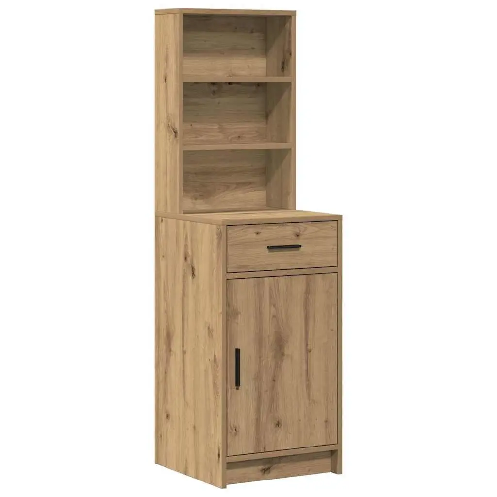 Dressing Table Engineered Wood 2 Piece Brown