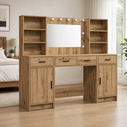 Dressing Table Set with LED - Used in Good Condition