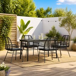 Practical 5 Piece Garden Dining Set for Your Patio