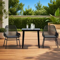 Versatile 3-Piece Outdoor Dining Set for Any Space