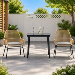 Versatile 3 Piece Dining Set for Your Outdoor Needs