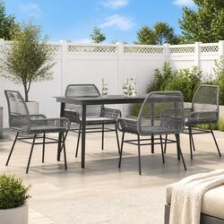Practical 5-Piece Garden Dining Set for All Occasions