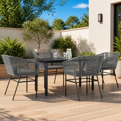 Perfect Dining Set for Outdoor Spaces - 5 Pieces