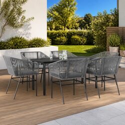7 Piece Garden Dining Set for Practical Outdoor Living